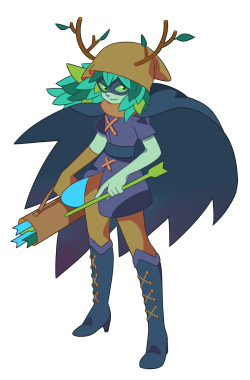 gomigomipomi:  Huntress Wizard, I have always like her designs.