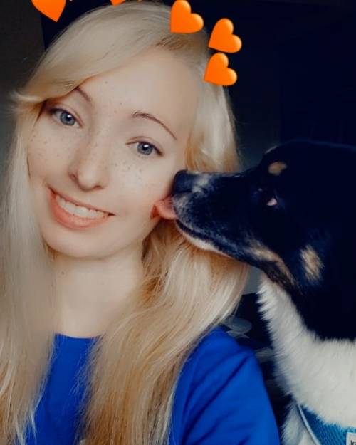 katiiie-lynn:  Enjoy this snap of me and my boy Pippin 🥰😍💖🐾