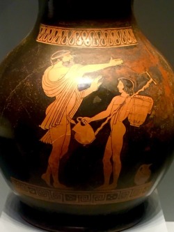 ganymedesrocks:  veritasbonitaspulchritudo:Greek vessel Wine