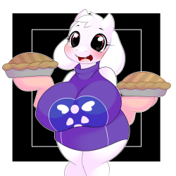 chilly-pepper-stash:  smolest goatmom got some pies and oppais