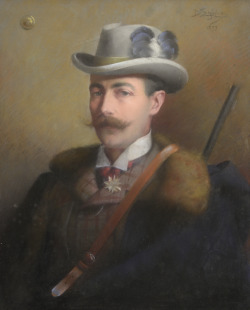 Delphin Enjolras (French, 1857-1945), Portrait du Comte de Bonnie