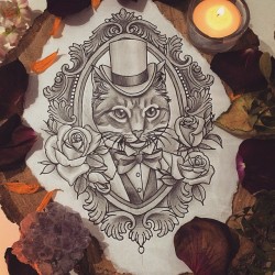 georginatattoo:My version of Baron from The Cat Returns for tomorrow!
