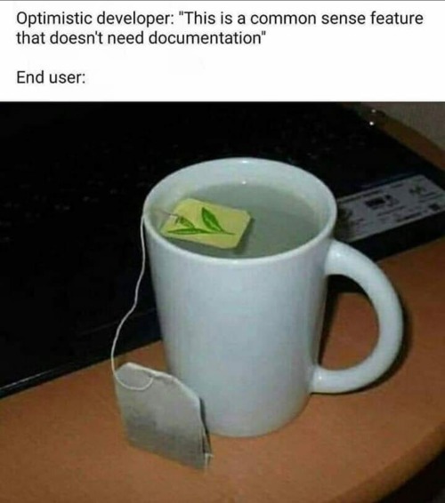 programmerhumour:Documentation is very important.