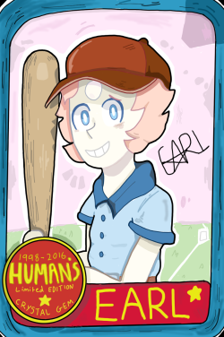 hazmatkidd:  Earl Baseball Card c: 