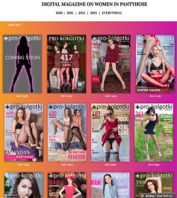 Have you seen our Collection of Pantyhose Magazine?All issues