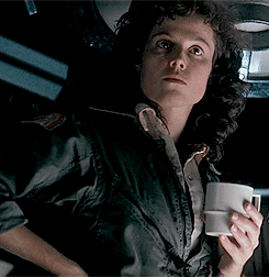 seegson:My OTP: Ripley and her coffee mug. 