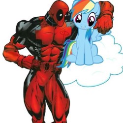 #deadpool #mylittlepony #marvel #marvelcomics