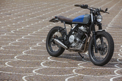 caferacerpasion:  Honda Dominator 650 Street Tracker - Photos by Marco di Marcello | www.caferacerpasion.com