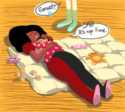 shuratart:  Nap Time - SUfanartHad this on my mind for awhile…It’s