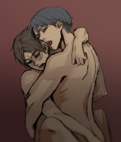 kossoribl:Another old one with Levi and Erenn h ah hha ;;;;