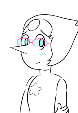You mentioned Pearl with glasses and I thought it’d be fun