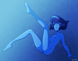 rexphilia: Anon request - Lapis Lazuli deep blue~ <3