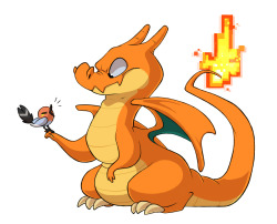 not-a-comedian:  a charizard