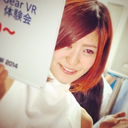 #Galaxy #美人 #TOKYOGAMESHOW #tgs2014 #tgs  (幕張メッセ