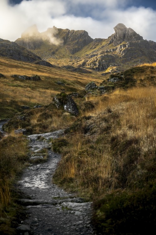 oneshotolive:  Ben Arthur, Scottish Highlands [OC] [1363x2048]