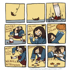 itstimeforcomics:  its time for fall!!!!!!!!!!!! 