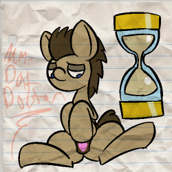candycoats:  Well, I drew Doctor Hooves. in panties. so it’s