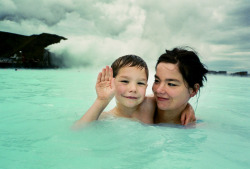 superbestiario:  Bjork and son, Iceland 1993, © Juergen Teller