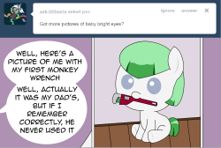 askbright-eyes:  If I remember, Mom didn’t like it when I used