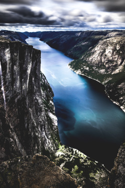 motivationsforlife:  Lysefjord (from Kjerag) - Norway by Giuseppe