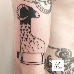 axelejsmont:  #axelejsmont #tattoo #berlin #animals #graphic