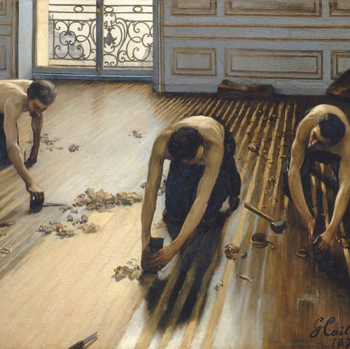 palecolorinfluencer: Picture 1: “Les raboteurs de parquet”