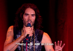 yeahmaniknow:Russell Brand on homophobia, ladies and gents. Just