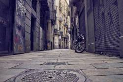 Missing the streets of Barcelona… and that beautiful Triumph