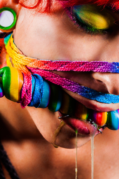twiggsyofficial:  Drool Series: Rainbow Edition <3 Beautiful work by dear friend Sean Grey Concept by me. Follow me on Facebook :) https://www.facebook.com/twiggsyofficial 
