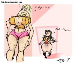 tail-blazer: Two Thick Girls 3 and 4. I wanted to make more.