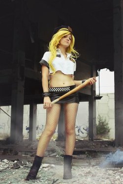 hotcosplaychicks: Repent, motherfucker! - Panty cosplay by XiXiXion