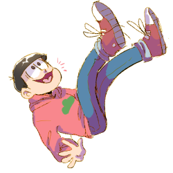 osomatsusan:  *slips u a shitty doodle every hour or so*