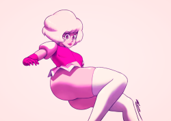 numinextheslayer: I drew pink diamond, ive been waiting for this