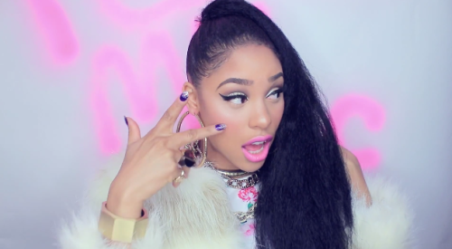 powderdoom:  ItsMyRayeRaye:Â Nicki Minaj - Feeling Myself Makeup