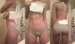 reddlr-gonewild:  [F] Little yellow-ribbon, polka-dotted panties.