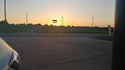 Sunset in Kansas.