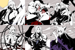 long-hairedanimeboys:  long white haired anime boysWow, most