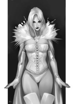 astonishingx:  bobjackets: Emma Frost by Emilio Lopez