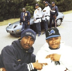 resurrectinghiphop:  2Pac & MC Breed 