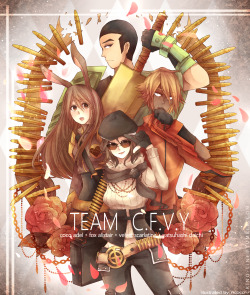 crino-line:  Team CFVY illustration I’ve been meaning to finish