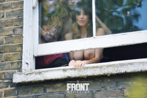 Danielle Sharp, Bryony Morgan & Gabriella - Front Magazine