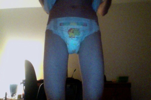 tbdlonthedl:  My last baby diaper :( Sorry for bad quality my beautiful followers