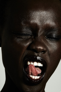 nikouture:Grace Bol for Models.com by Mark Rabadan