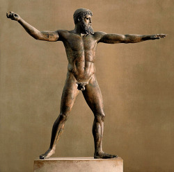 hadrian6:  Zeus / Poseidon.  circa 460.BC. bronze. National