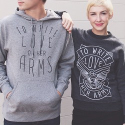 twloha:  New pullover hoodie and sweatshirts are available in