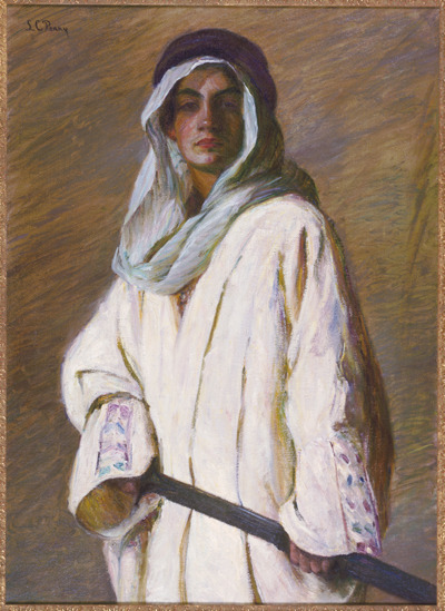 lilla-cabot-perry:Portrait of Kahlil Gibran, 1899, Lilla Cabot