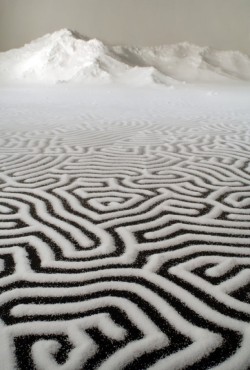 showslow:  Drawing a labyrinth with salt is like following a