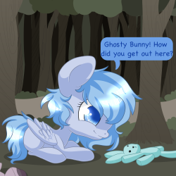 askbubblepop:  And ghosty helped her find her way back! featuring