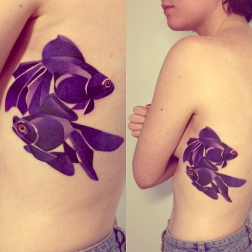 ladyskellington:  therealbarbielifts:  ink-its-art:  Watercolour Tattoos by Sasha Unisex  Omfg  WOAH 