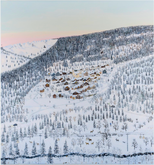 kedidirokedi:Mountain Village by Emma Haworth